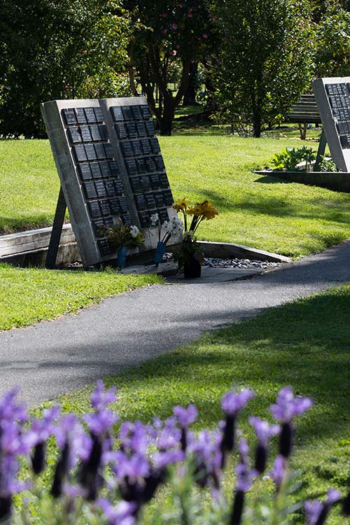 Memorial Library Canterbury Memorial Gardens & Crematorium, Linwood