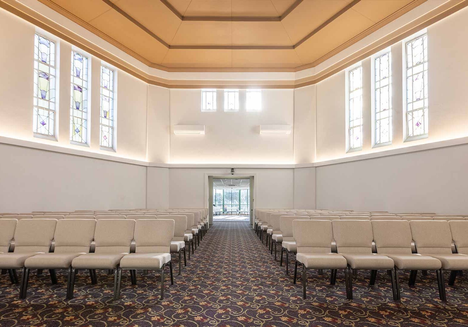 Chapel Interior Seating